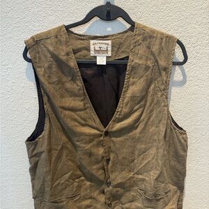 Vintage Men’s Medium Linen Single Stitch Haymaker Vest